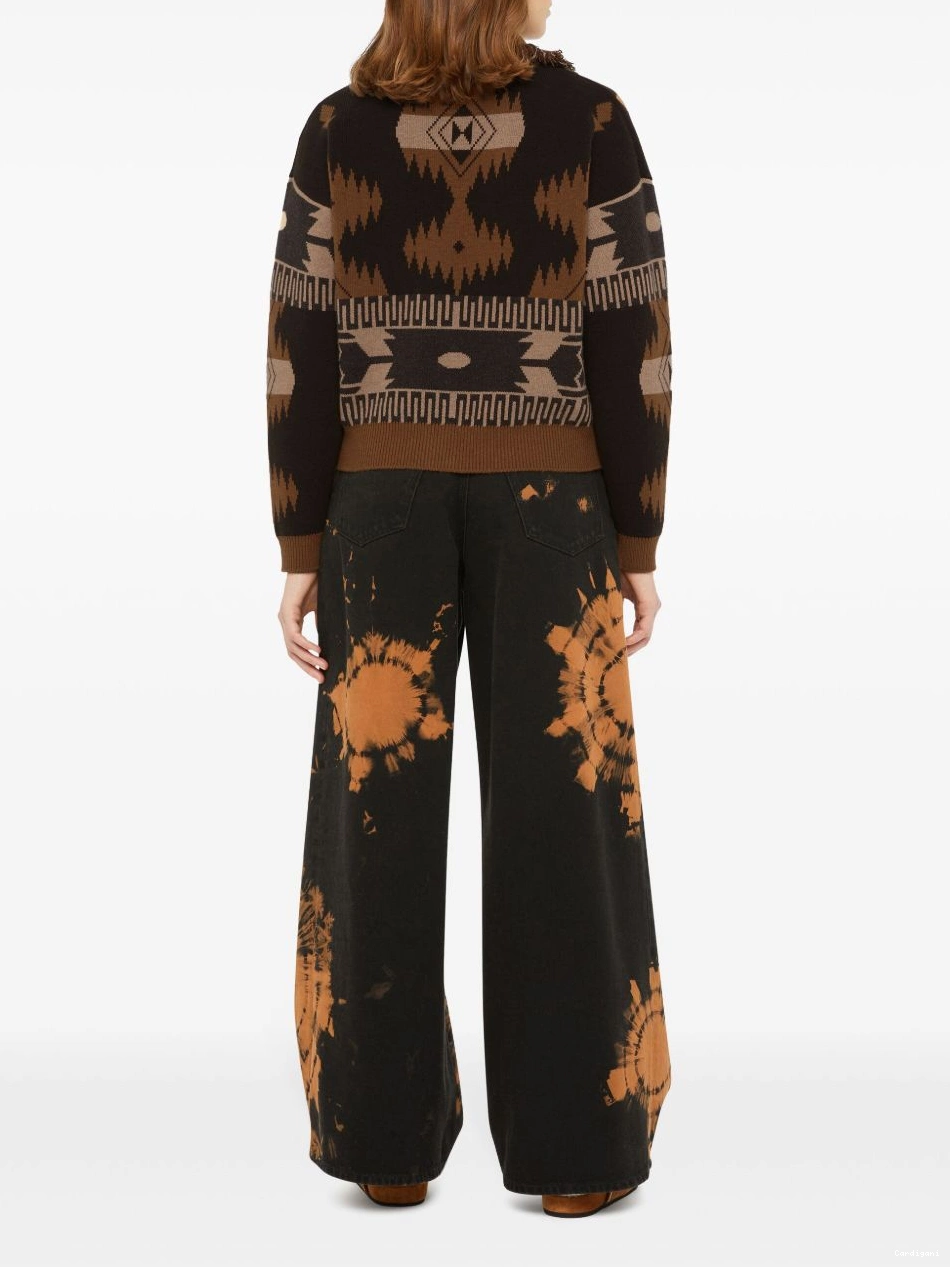 Affordable cardigan patterned-jacquard Alanui Women 0427